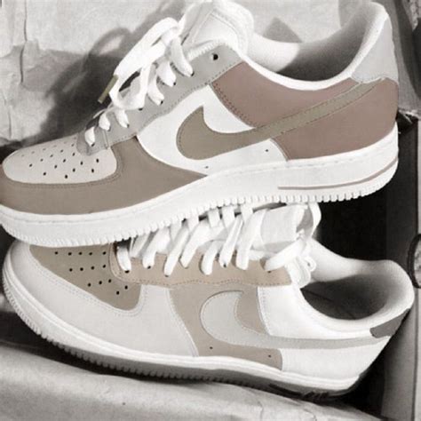 neutral color nike sneakers